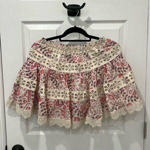 Shop tallulah adorable crochet mini skirt
